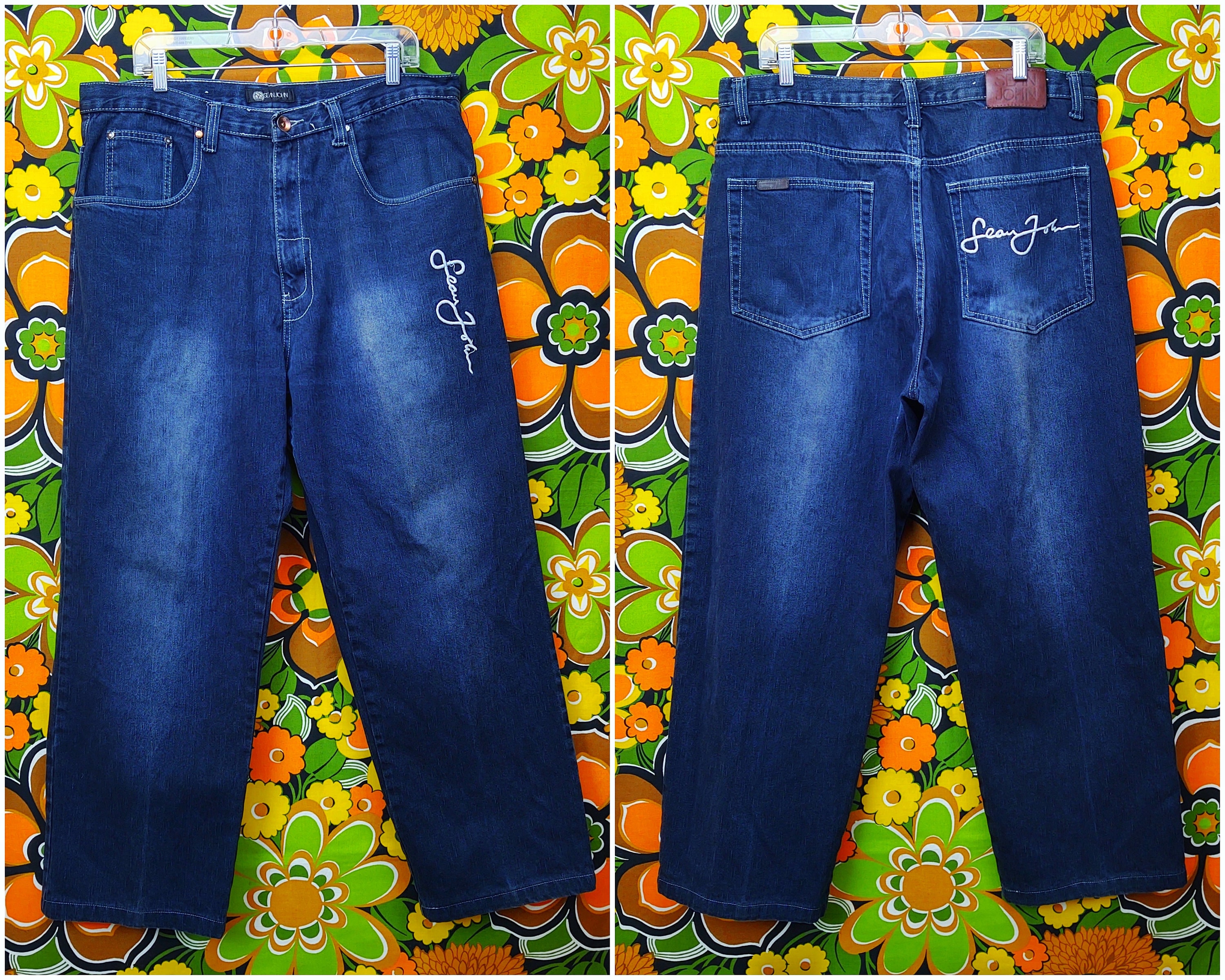 Vintage Denim Jeans / Sean John Baggy Jeans Pants / 90s 1990s ...