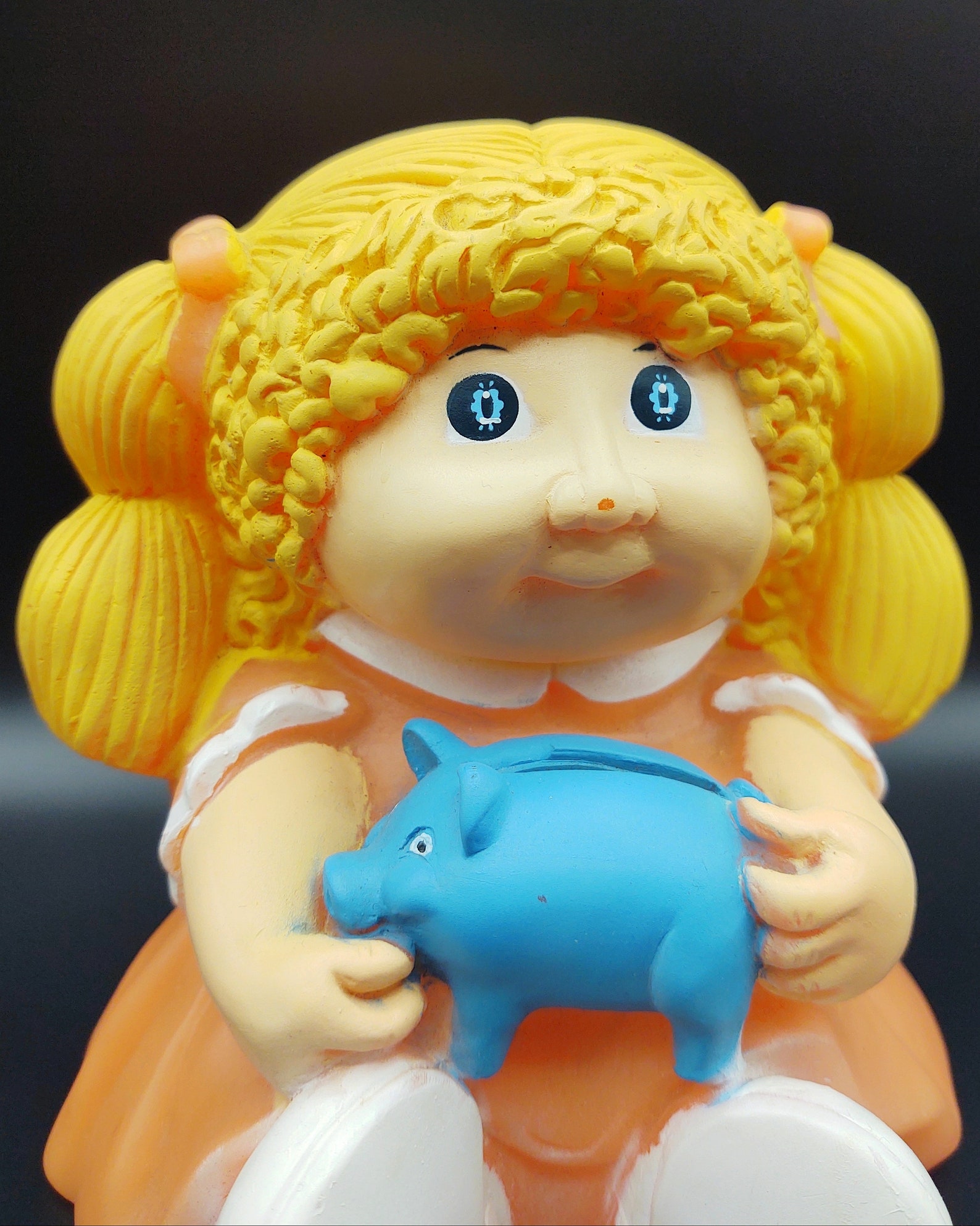 Vintage Cabbage Patch Kids Piggy Bank / Pig Bank / Coin Bank / Etsy UK
