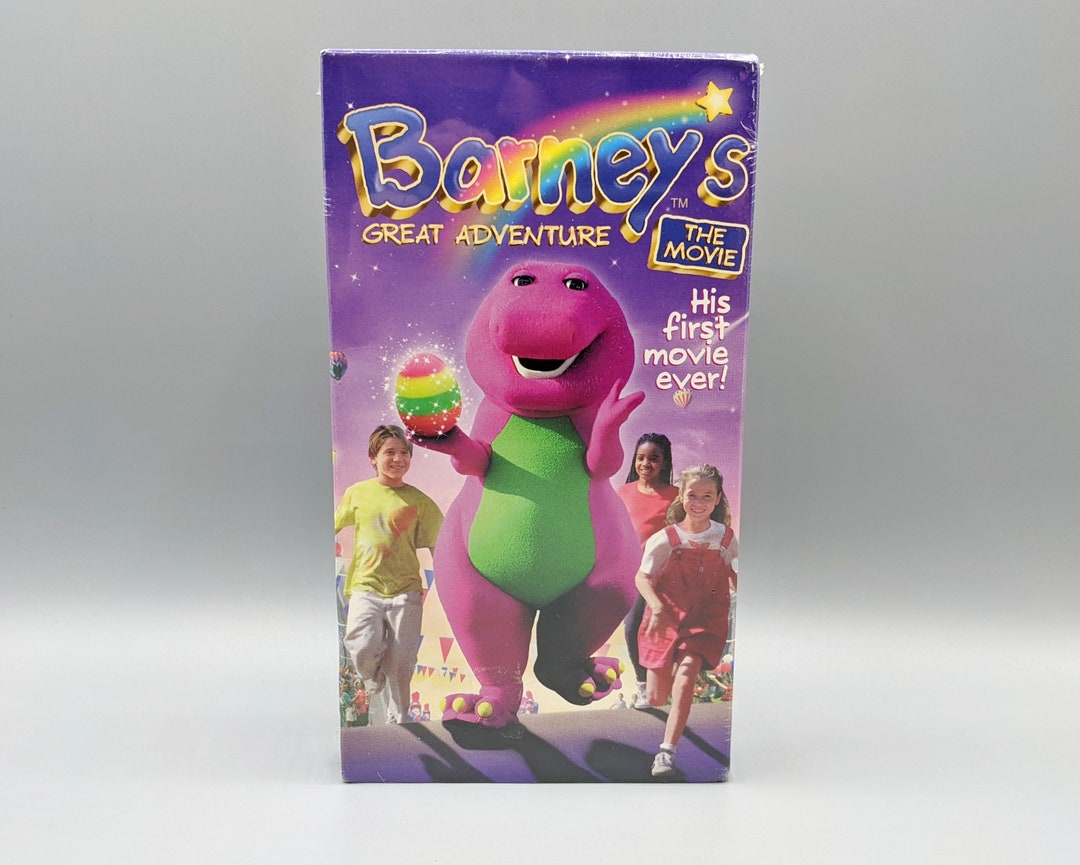 Barney S Great Adventure The Movie 1998 Sealed Barney Etsy Barney S Great Adventure The Movie 1998 Sealed Barney Etsy