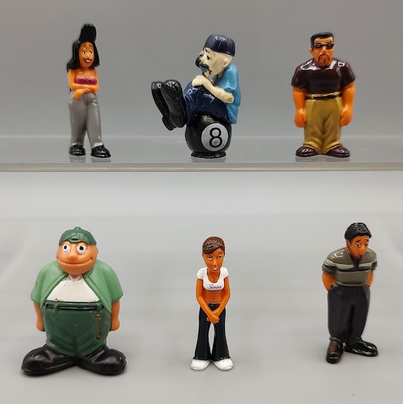 Vintage Homies Figure / Retro PVC Miniature Figurine / Y2k 2000s