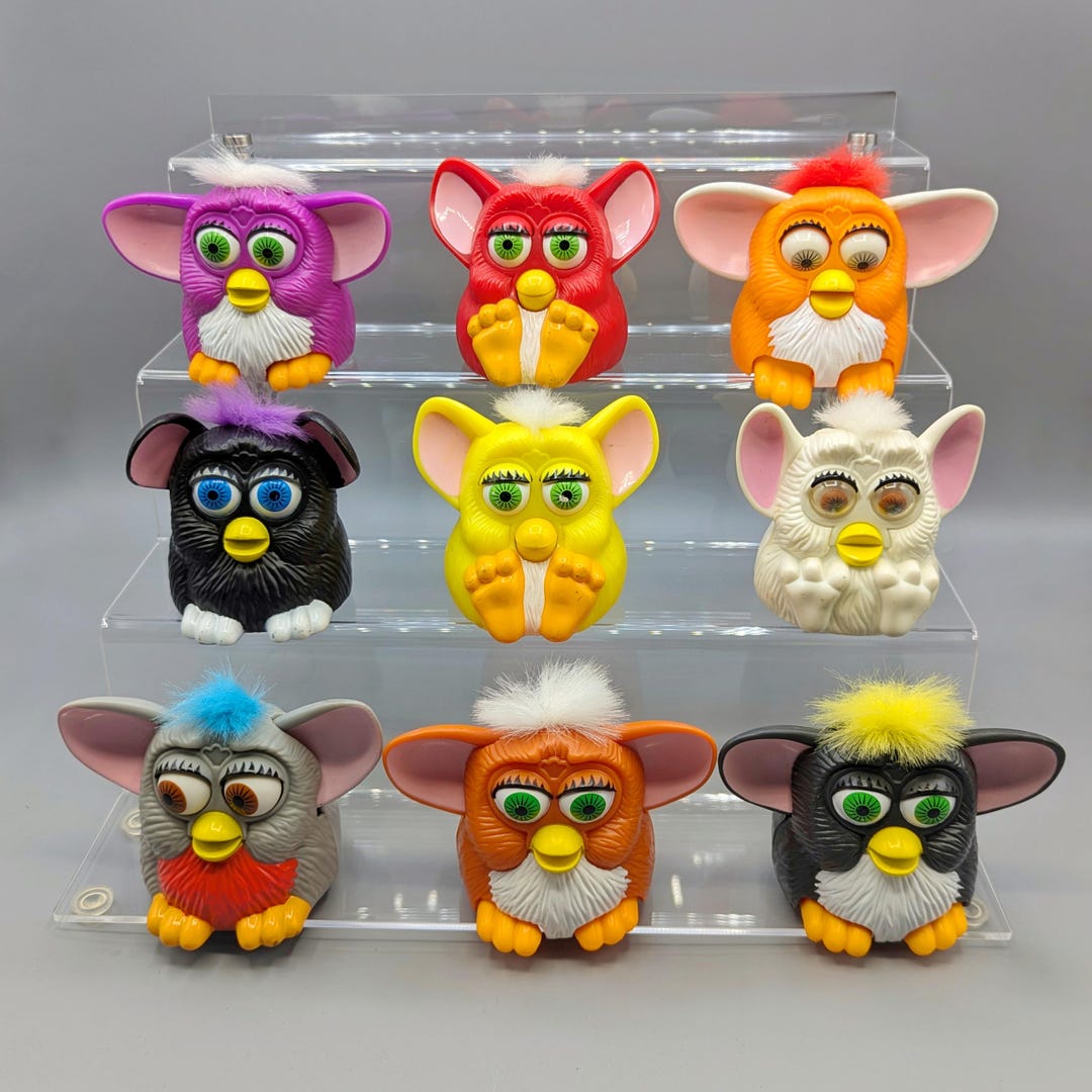 Vintage 1998 Furby Mcdonalds Happy Meal Prize / Vintage Toy / Retro Toy ...