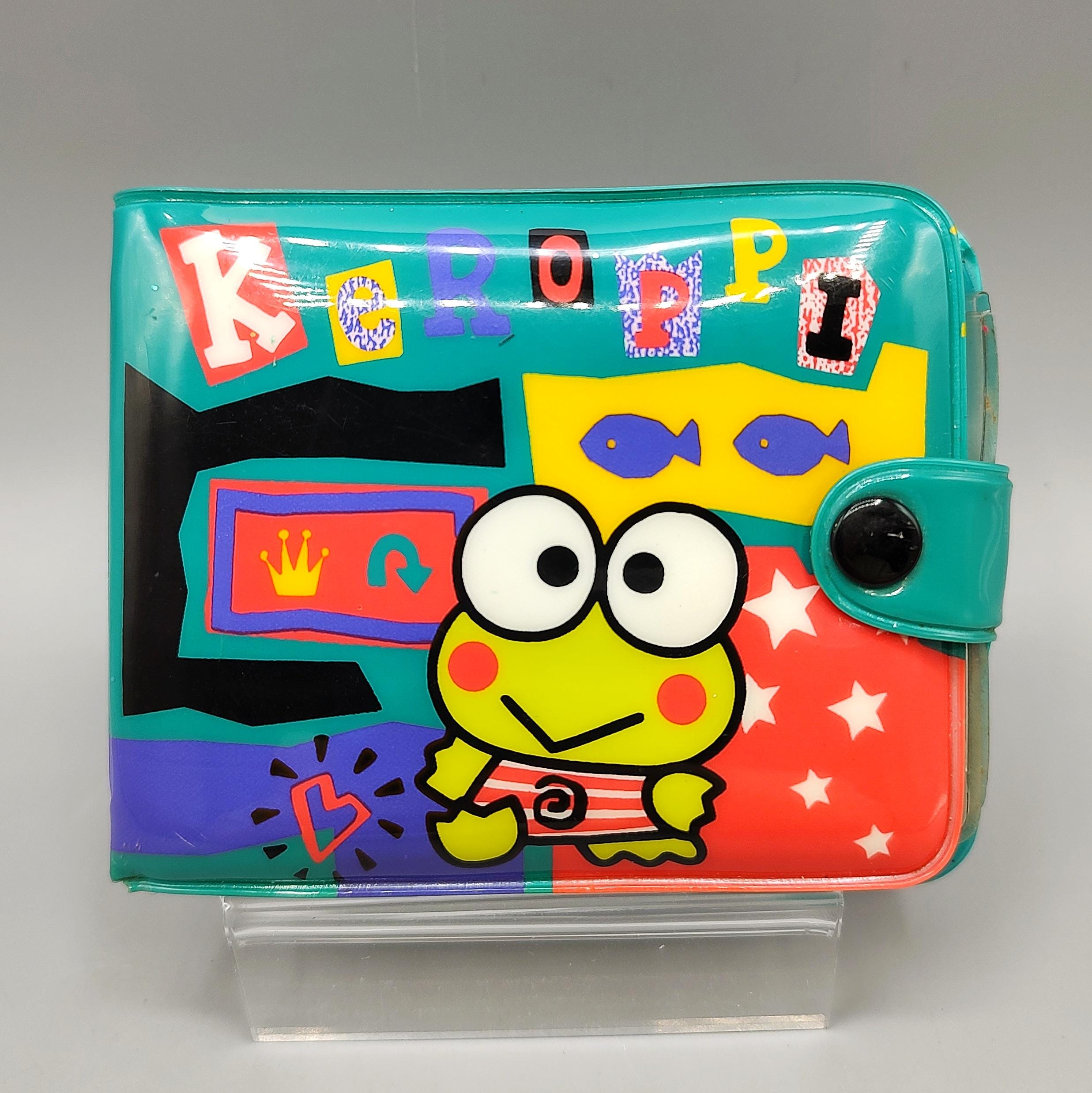 Vintage Hello Kitty Sanrio Bifold Snap Wallet / 1990s 90s 2000s