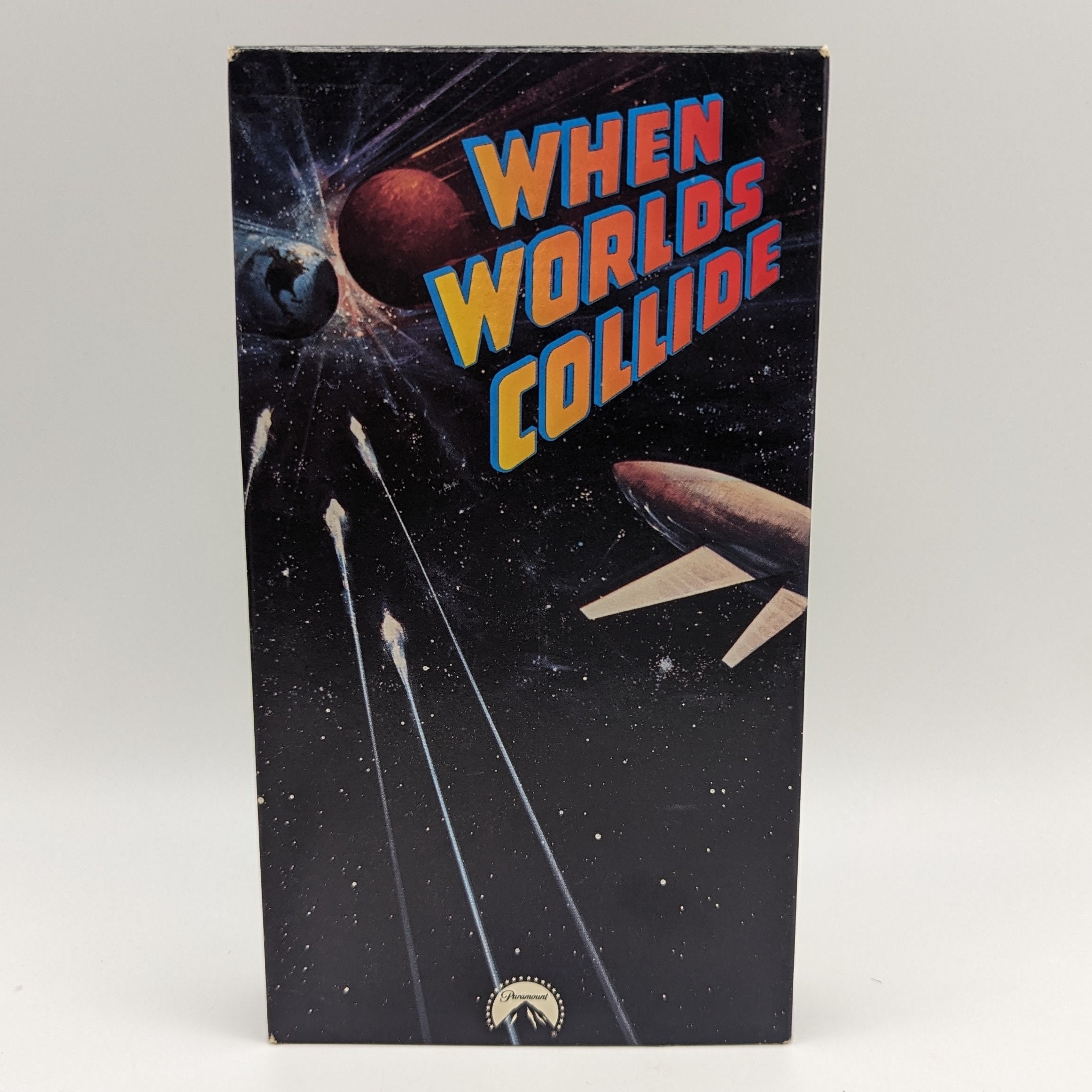 When Worlds Collide Sci-fi VHS / Vintage Video VHS Tape / Retro