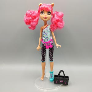 Vintage Monster High Doll / Retro Fashion  Doll / Howleen Wolf Dance Class