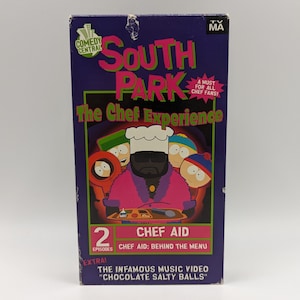 South Park - The Chef Experience (VHS, 2000) / Video VHS Tape / Movie Cartoons / 1990s 90s