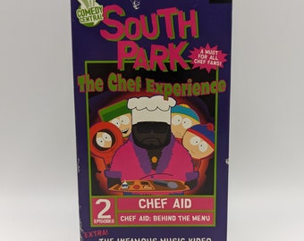 South Park - the Chef Experience (VHS, 2000) / Video VHS Tape