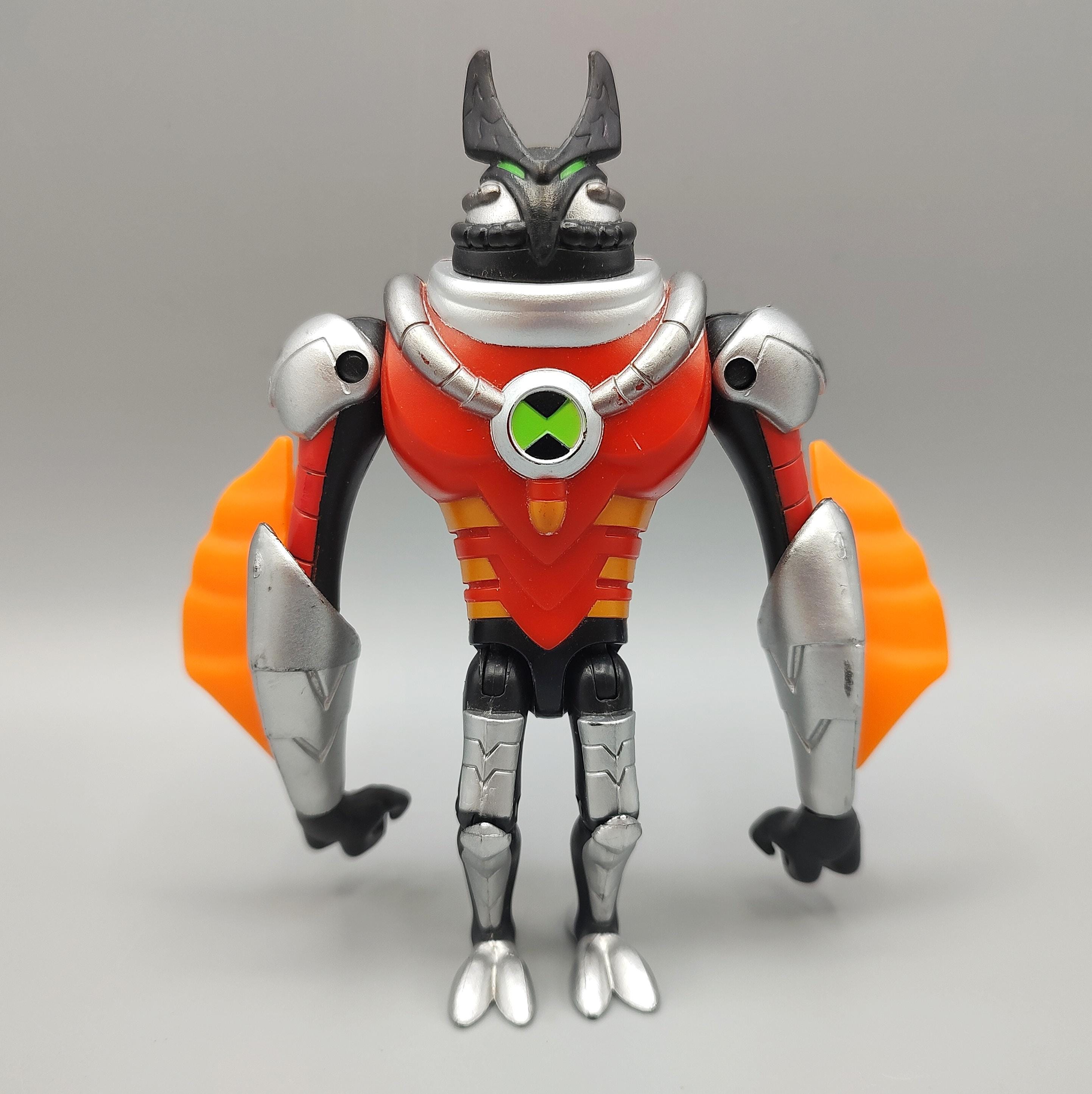 Ben 10 Alien Armor Jetray Series Omni-kix 5 Inch Cartoon Network