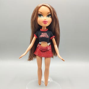 Vintage Bratz Doll / Retro Fashion Brat Doll / 2001 2000s 00s y2k / Rock Angelz Yasmin