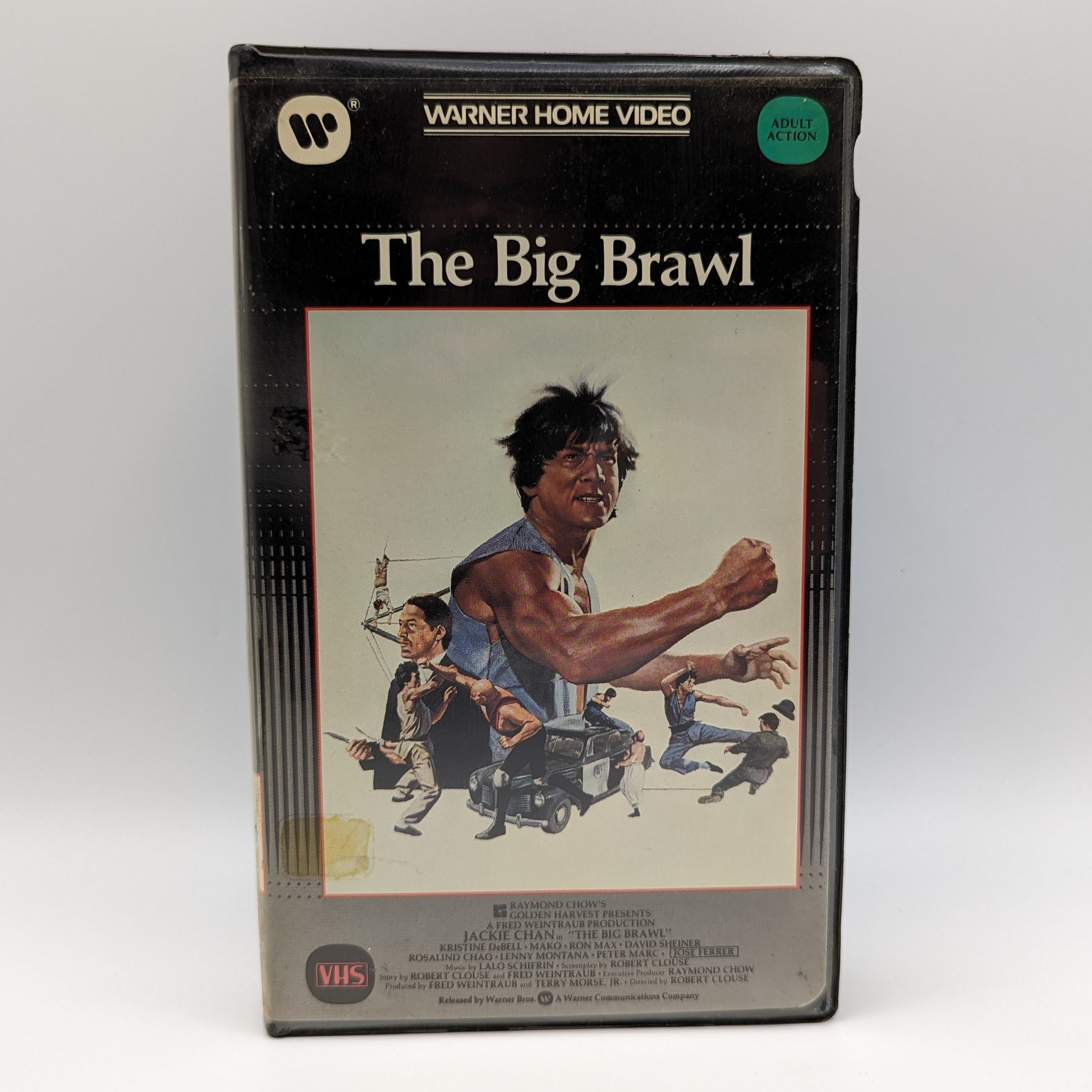 The Big Brawl Jackie Chan VHS / Vintage Video VHS Tape / Retro