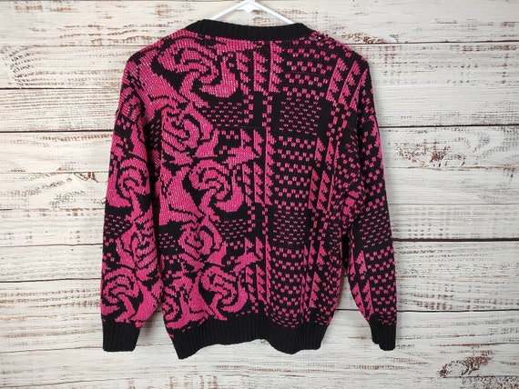 Vintage Sweater / 80s 1980s / 90s 1990s / Sparkly… - image 6