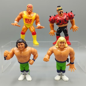 Vintage Wrestling Figure WWE WCW Action Figure Hasbro Titan Sports The Rockers Shawn Michaels Marty Jannetty Hulk Hogan Road Warrior Animal