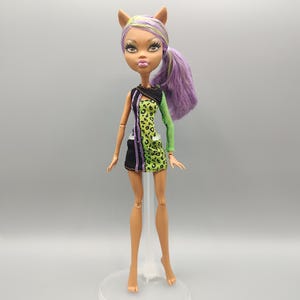 Vintage Monster High Doll / Retro Fashion  Doll / Roller Maze Clawdeen Wolf