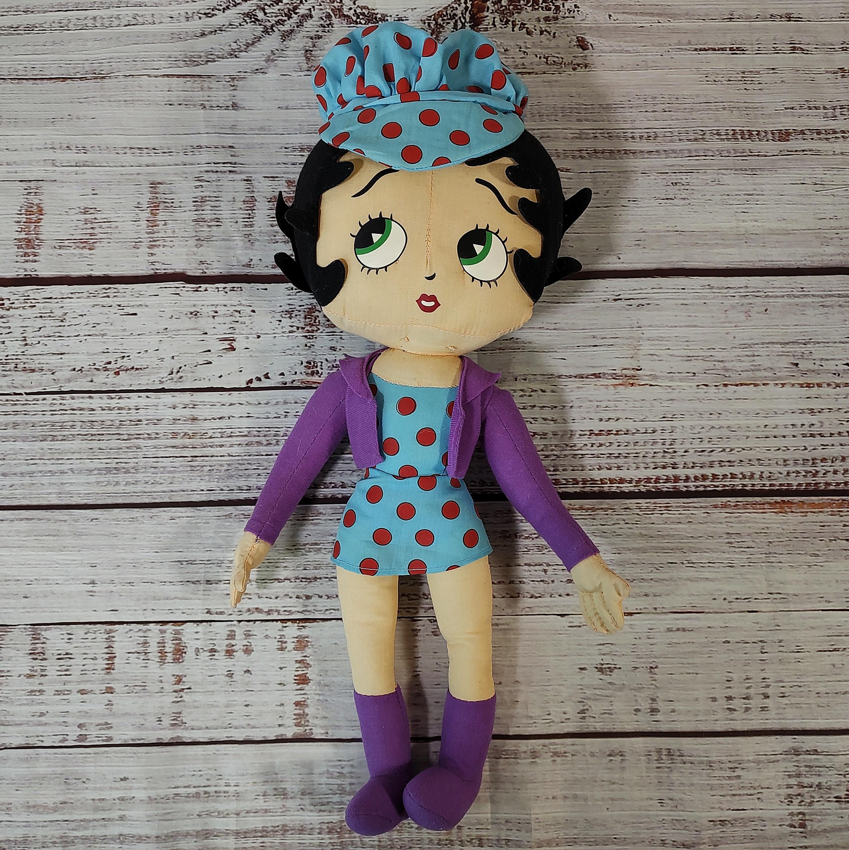 Vintage Betty Boop Plush Doll 1990s 90s / Retro Stuffed Doll