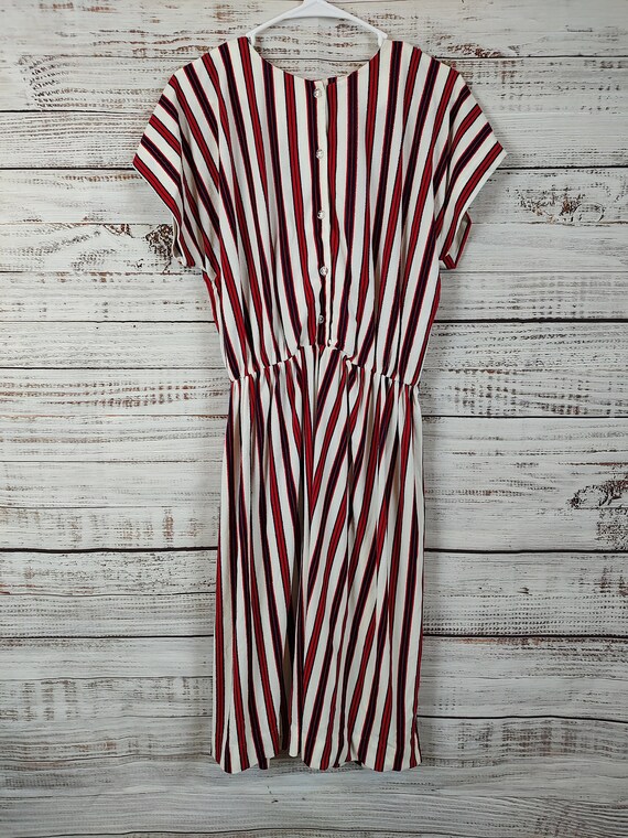 Vintage Dress / Retro Polyester Dress / 70s 1970s… - image 5