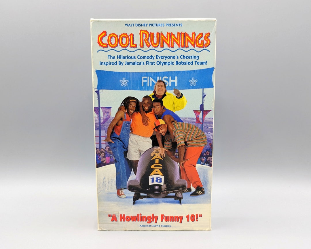 Cool Runnings VHS / Vintage Video VHS Tape / Retro Movie Film / 1980s