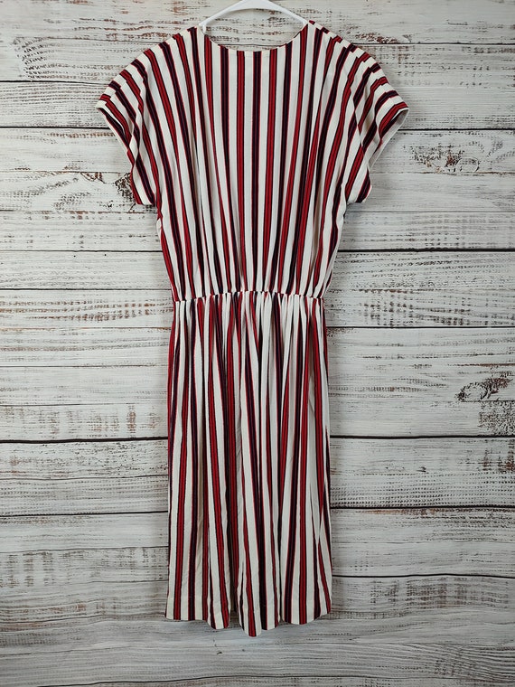 Vintage Dress / Retro Polyester Dress / 70s 1970s… - image 2
