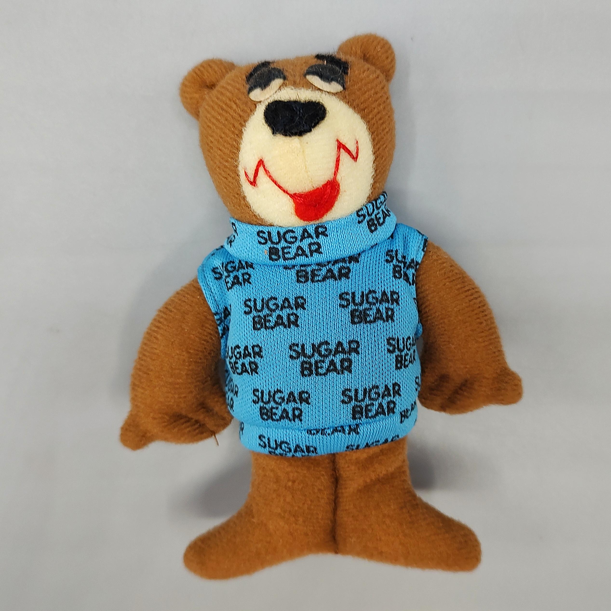 ヴィンテージ アメリカン雑貨 SUGAR BEAR DOLL Vintage Cereal Post Golden Crisp Sugar Bear Plush Doll / Retro