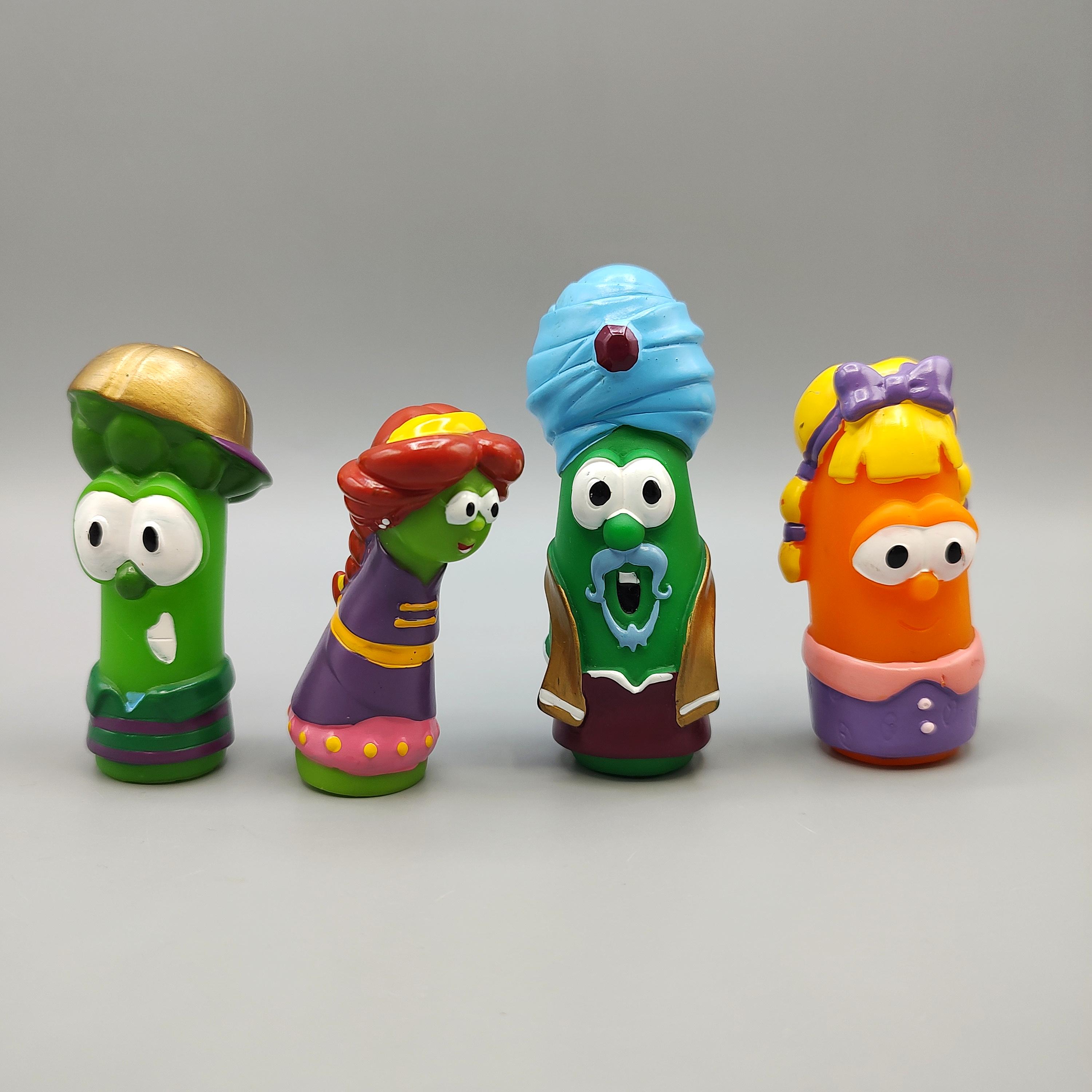 Vintage Veggie Tales Figures / Retro Veggietales / Vintage Toy