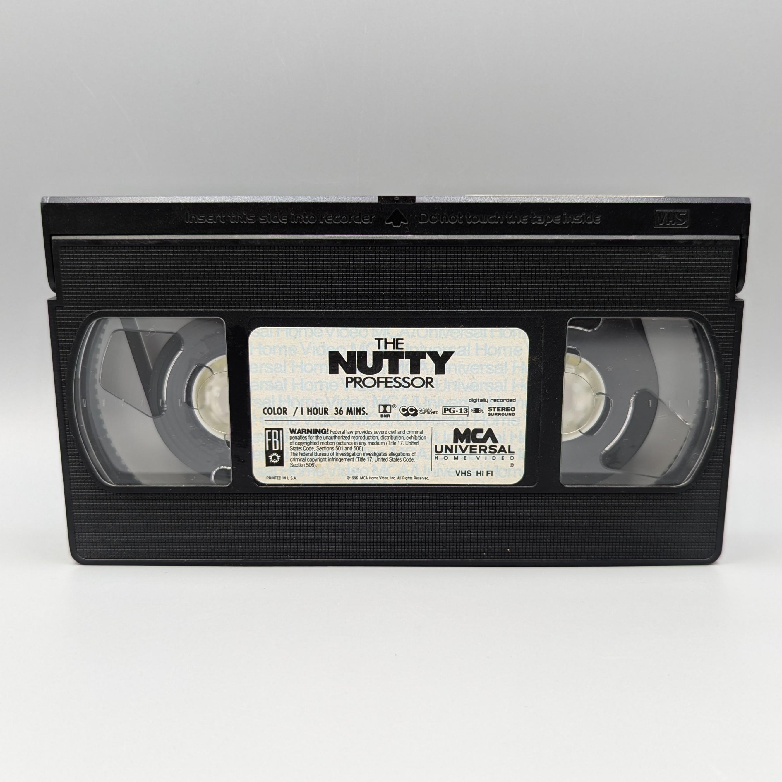 The Nutty Professor VHS / Vintage Video VHS Tape / Retro Movie 