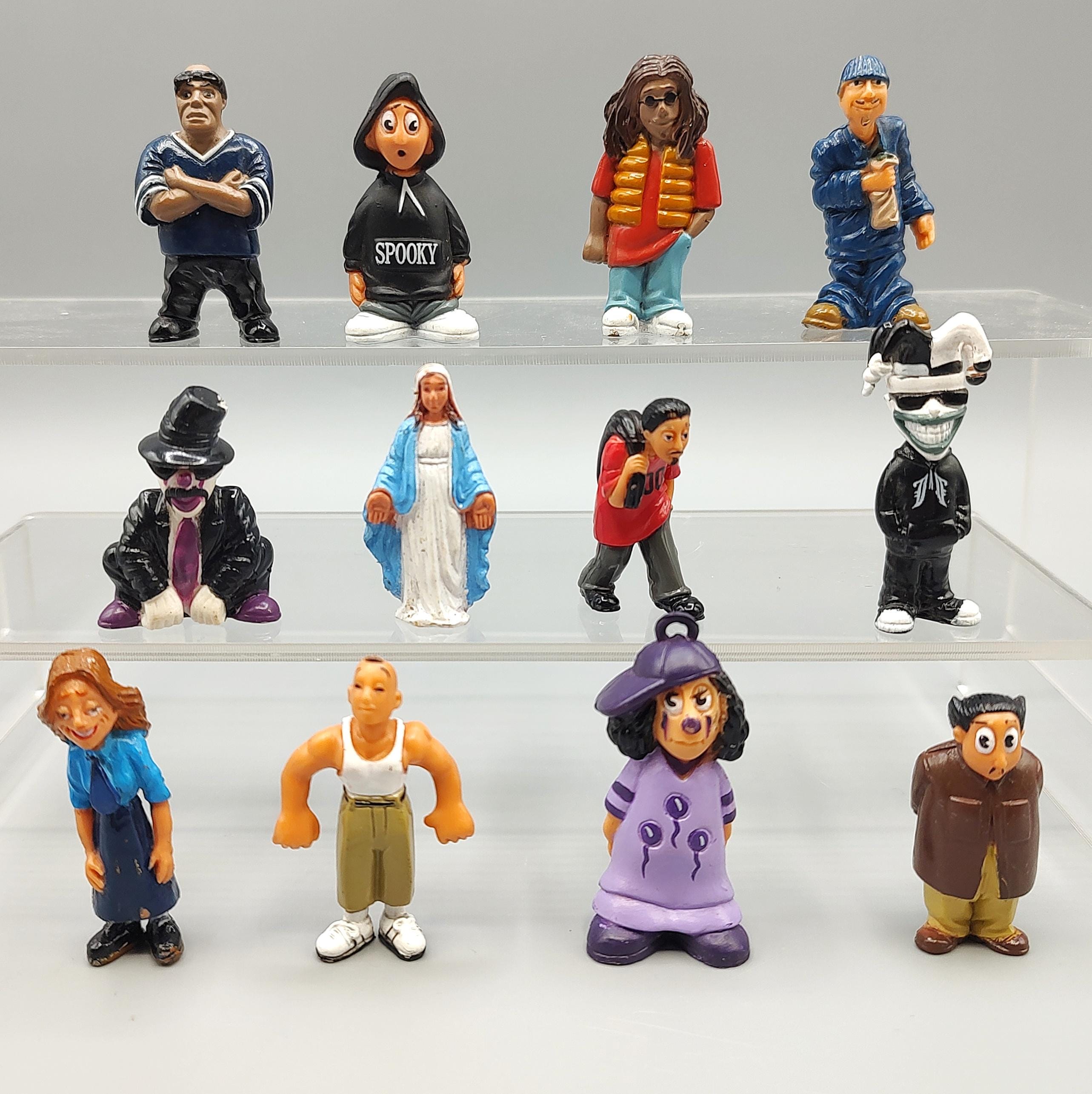 Vintage Homies Figure / Retro PVC Miniature Figurine / Y2k 2000s