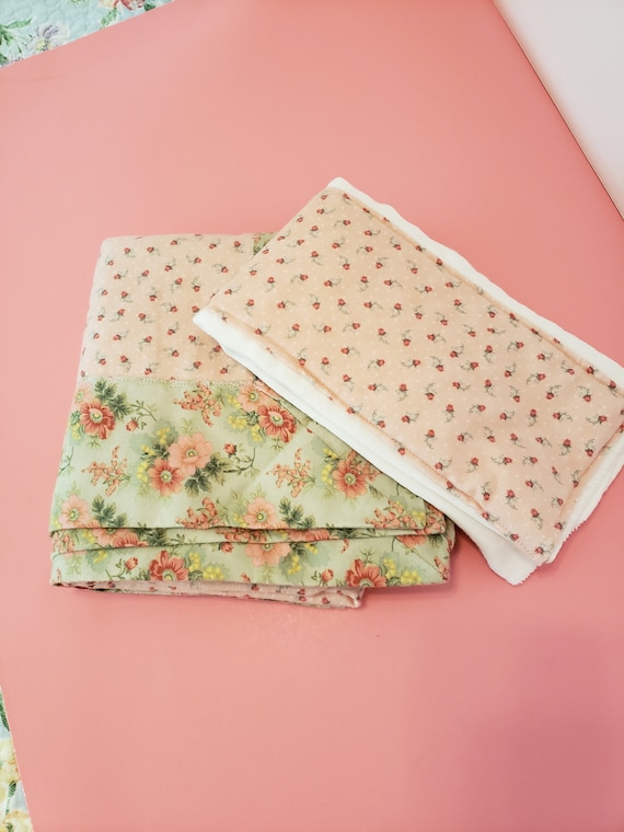 Shabby fabrics receiving blanket sale