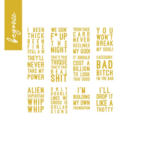 Drake Lyrics Stickers for Sale