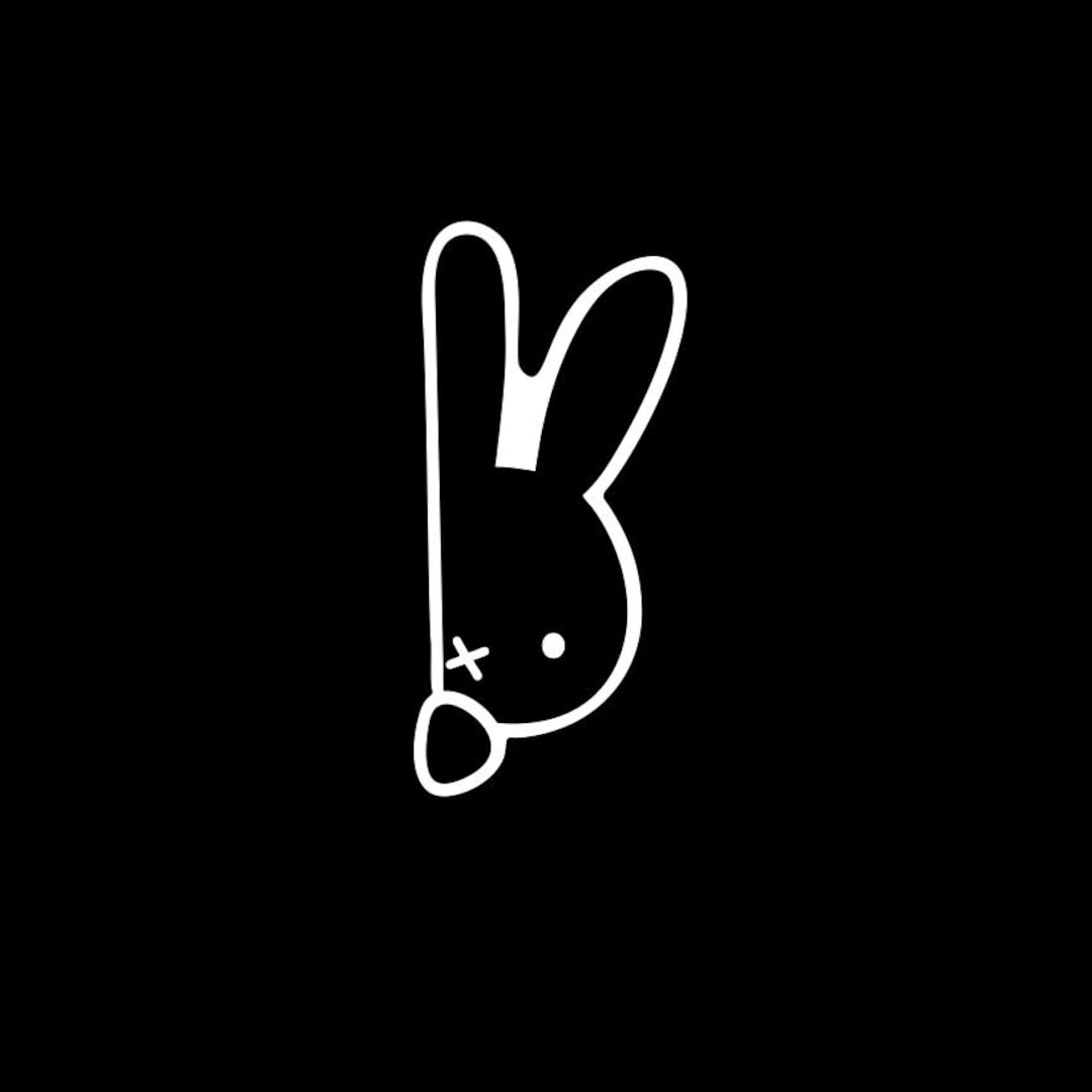 Peeking Bunny | Peek-a-boo, Car Decal, Kawaii, Rabbit, Easter, Bunny ...