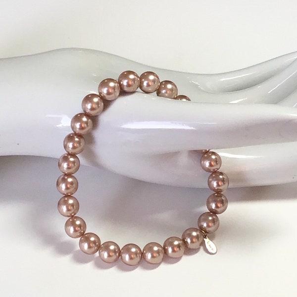 Faux Pearl Bracelet Etsy