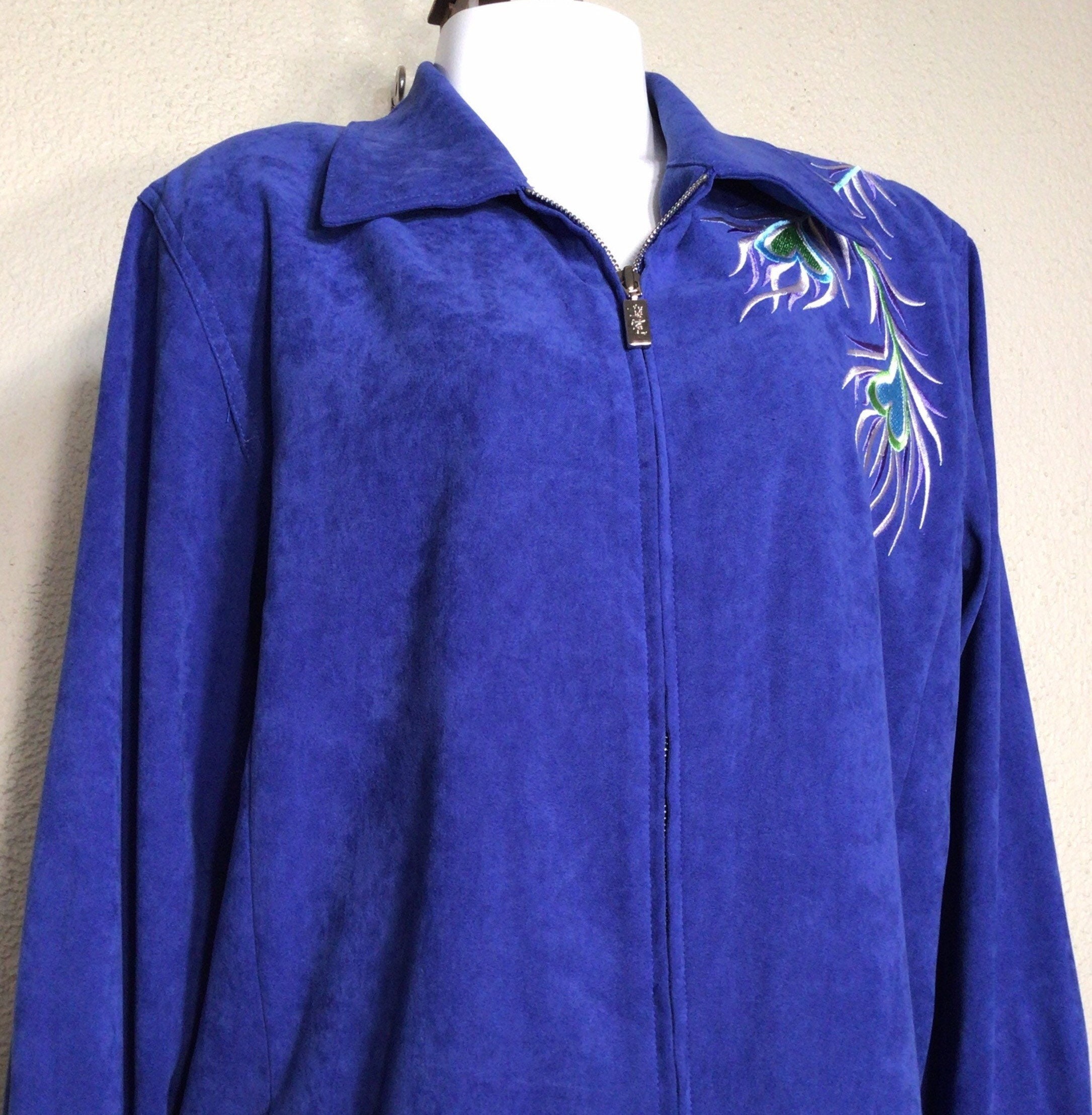 90s Bob Mackie ボブマッキー　セットアップ　ジャケット　鳳凰刺繍 90s Bob Mackie ボブマッキー セットアップ ジャケット 鳳凰刺繍