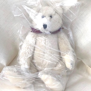 Vintage 90s / The Boyd Collection / White Teddy Bear / The Archive Collection / Stuffed Toy / Baby Shower Gift /Bear Collector /Boyd’s Bears