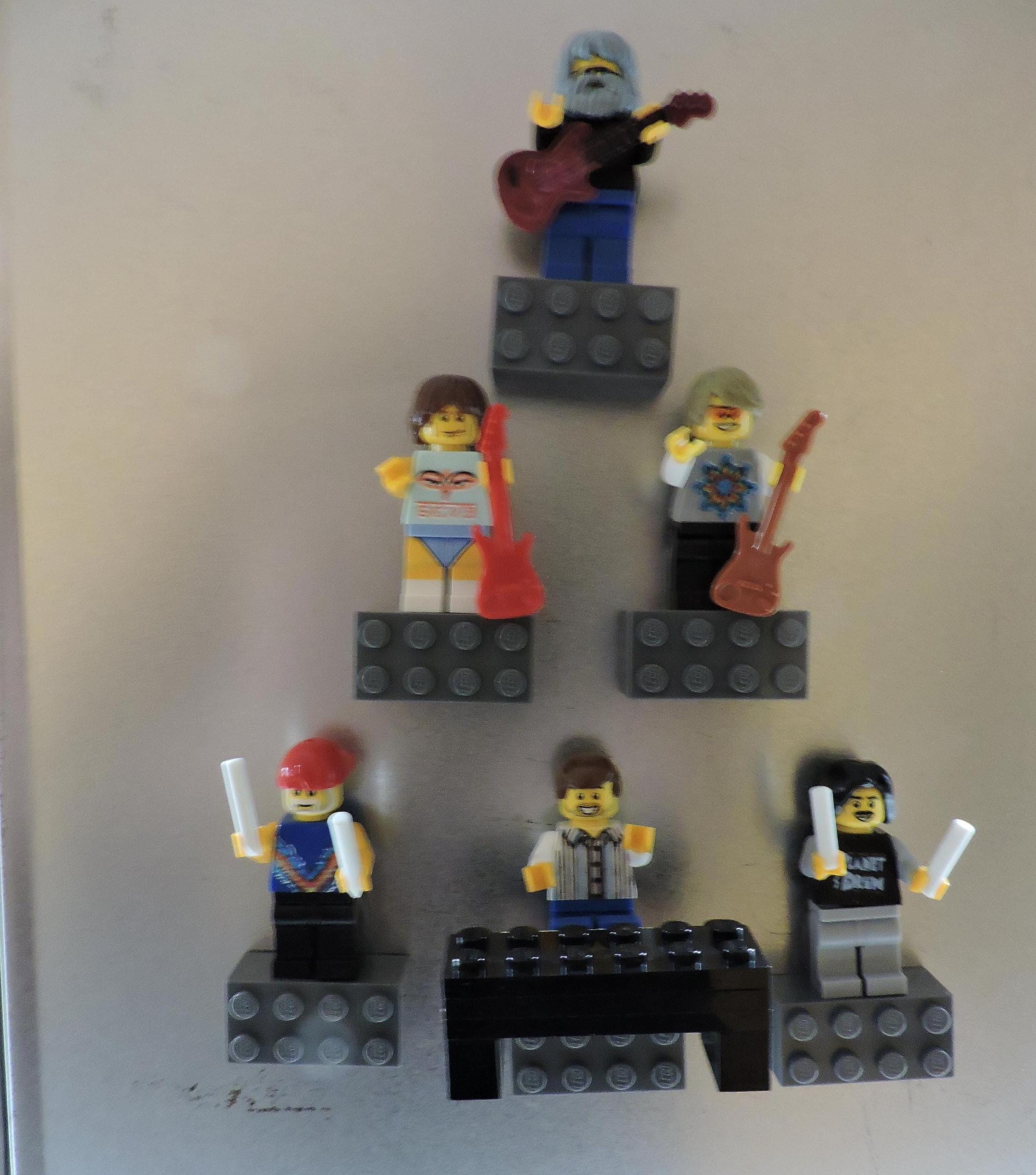 MOBS GAGIZE 7インチ　レコード　セット　日本　ハードコア Grateful Dead Gift Jerry Garcia CUSTOM Made of Lego Bricks Magnet