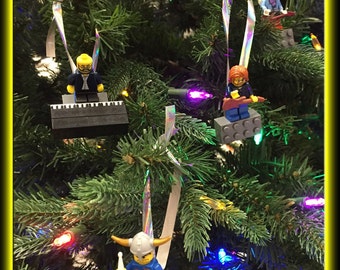 Phish Christmas Ornaments made of Lego bricks. This is NOT a Phish Pin Phish Poster Phish Shirt check out our Trey Page Mike Fishman