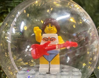 Deadhead Present / Bob Weir / Grateful Dead Ornament / CUSTOM Limited Edition / FREE Dead sticker / Deadhead Stocking Stuffer / Dead & Co