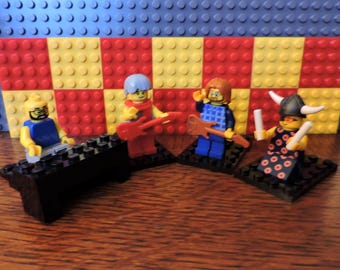 Phish Gift Band CUSTOM built of Lego bricks Trey Mike Fishman Page Anastasio Gordon Stocking Stuffer Not a Pin Shirt Toy