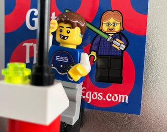 Phish Gift CK5 Magnet CUSTOM built of Lego bricks Chris Kuroda Trey Band - NOT a Pin Shirt Poster - FREE phish sticker