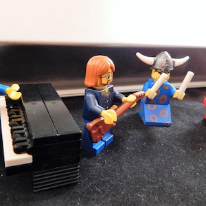 Phish Gift Band CUSTOM built of Lego bricks Trey Mike Fishman Page Anastasio Gordon Stocking Stuffer Not a Pin Shirt Toy