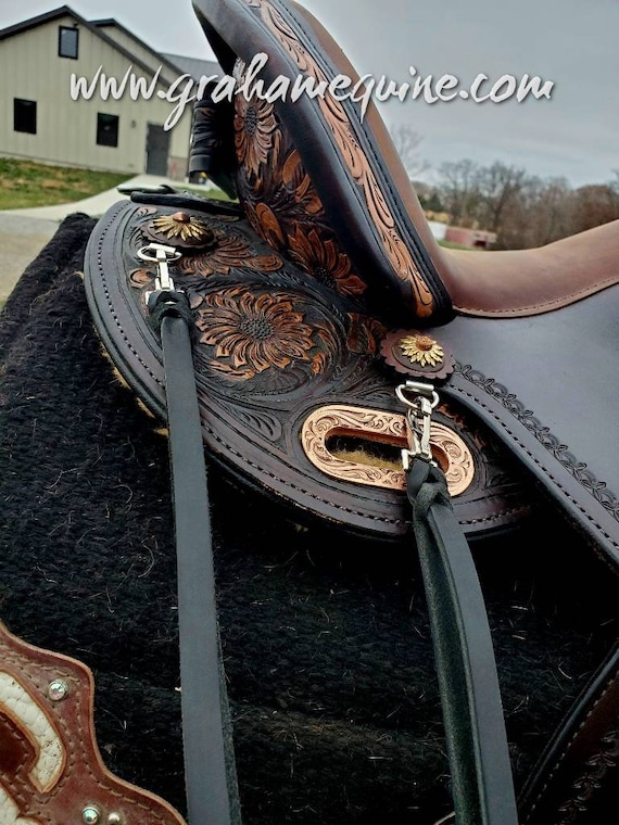 Black Latigo Strings, Saddle Strings, Leather Ties, 1/2"