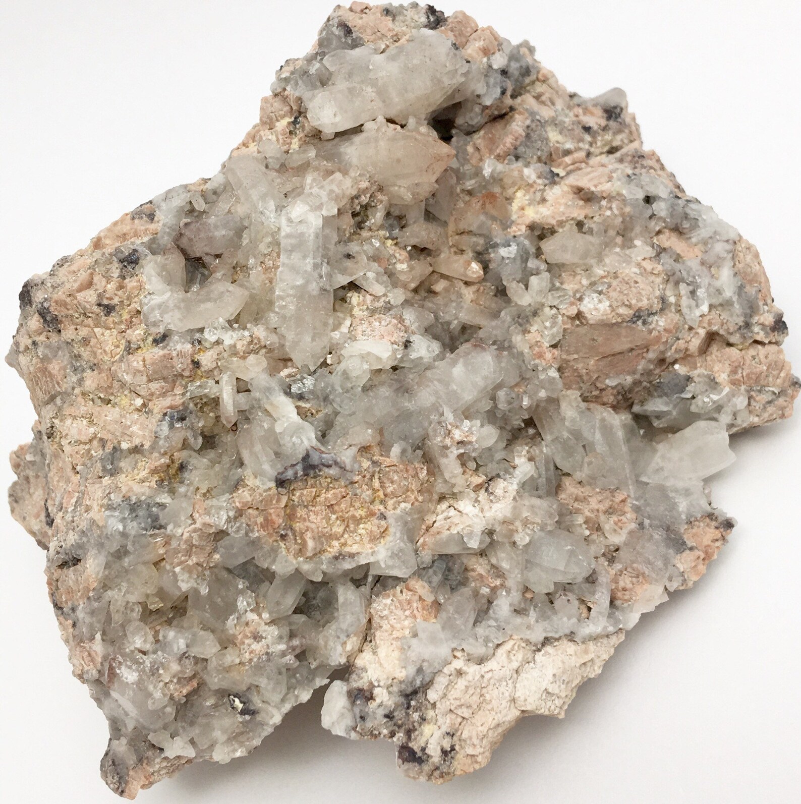 Texas Quartz Intricate Large Cluster of Terminated Glassy to Etsy