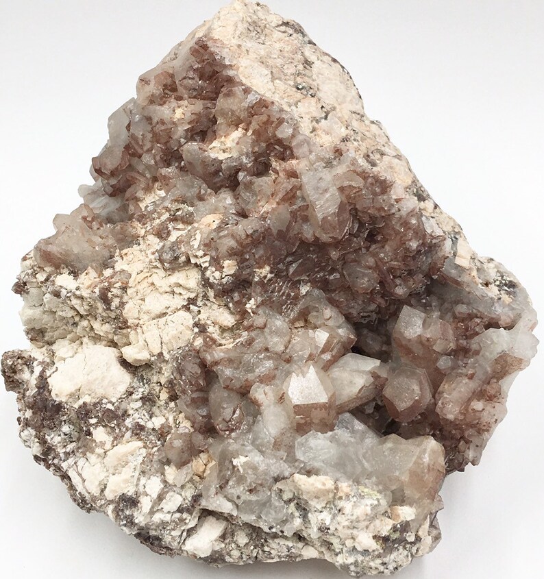 Texas Quartz Enormous Cluster of Terminated Quartz Crystals Etsy