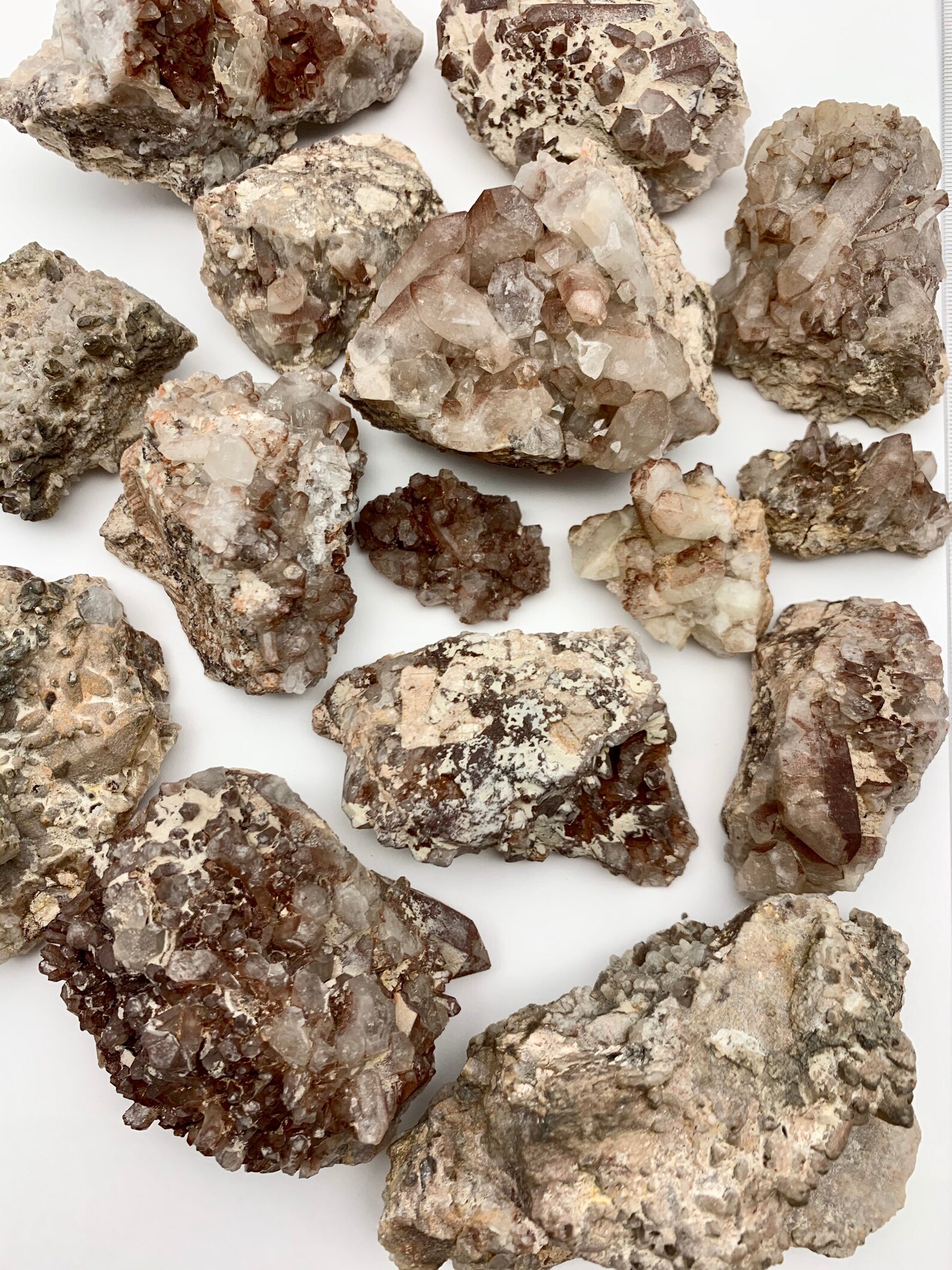 LOT of Texas Quartz Partially Cleaned Clusters of Terminated Etsy