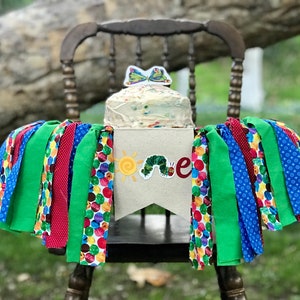 The Very Hungry Caterpillar Highchair Banner, Hungry Caterpillar High Chair Banner