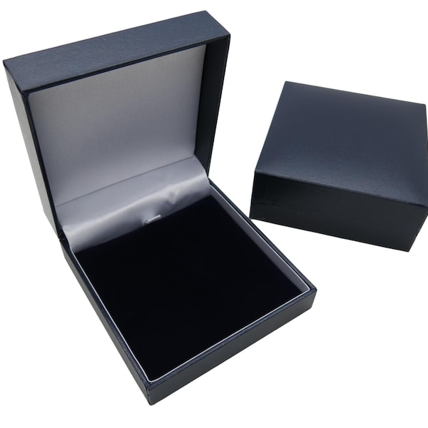 Luxury Universal Jewellery Gift Box Blue - Pendant, Brooch, Shamballa Bracelet, Earrings