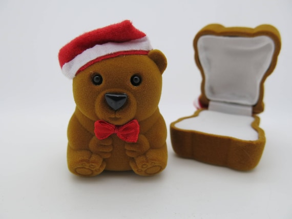 teddy bear ring box