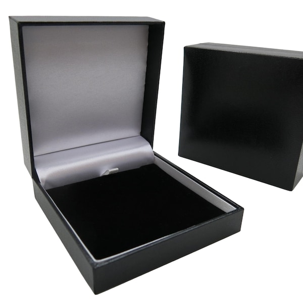 Luxury Universal Jewellery Gift Box Black - Pendant, Brooch, Shamballa Bracelet, Earrings