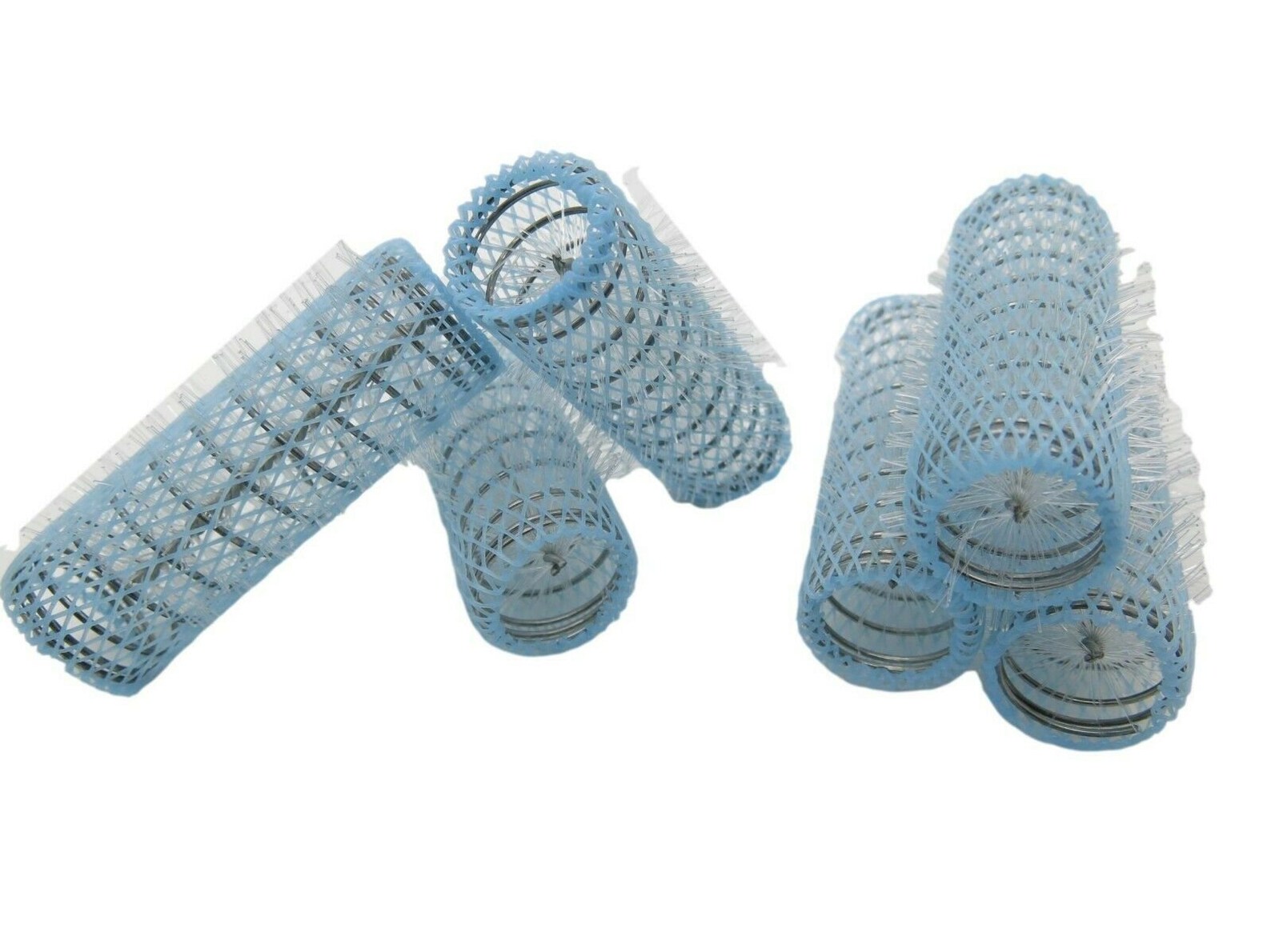 22mm Wire Brush Rollers Hair Curlers With Pins Vintage Etsy