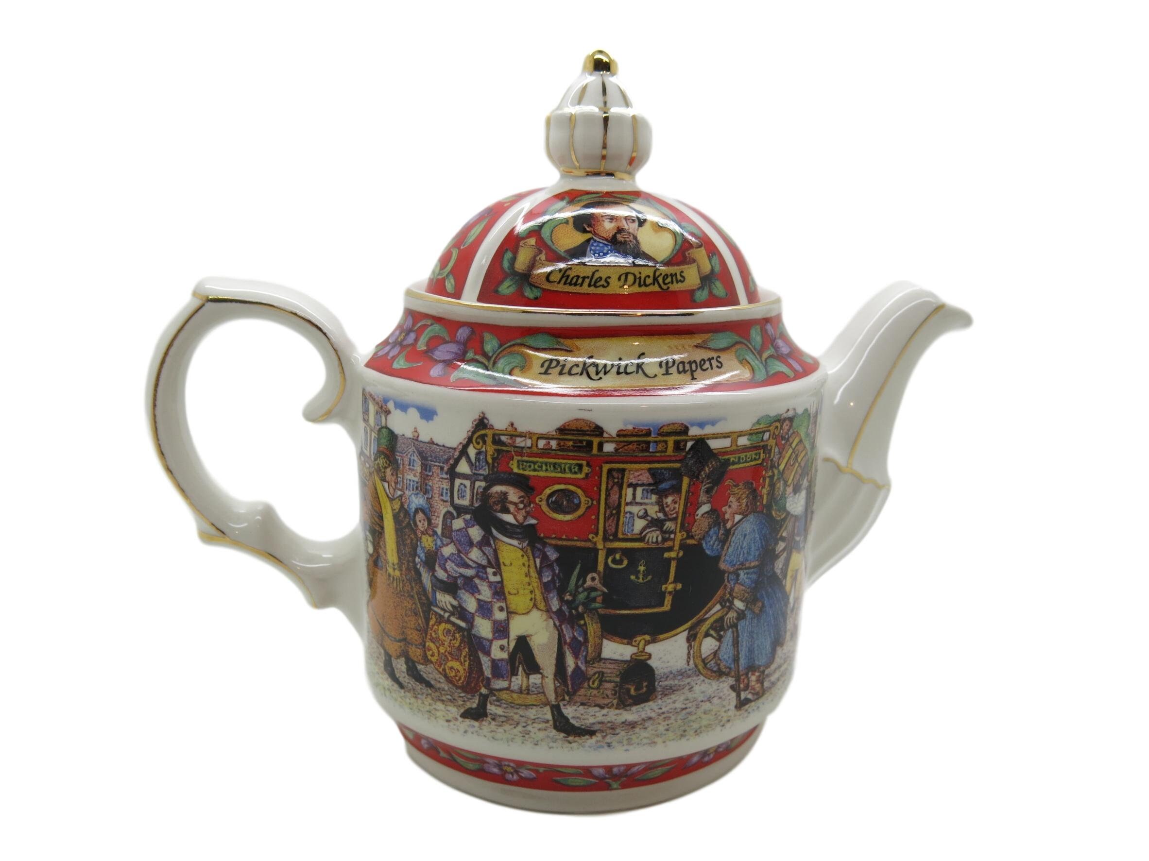 Sadler Pickwick Papers Teapot Charles Dickens Made in Etsy