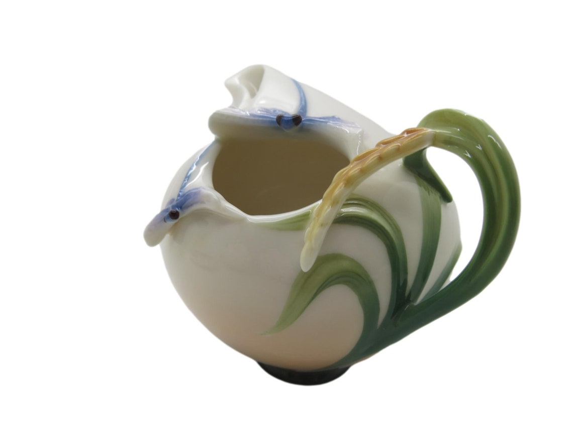 franz pottery dragonfly