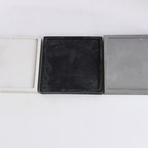 Square Concrete Tray 4 inch, FREE SHIPPING image 5