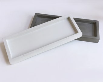 Rectangle Concrete Serving Tray Large FREE SHIPPING