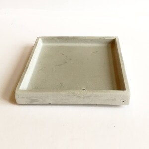 Square Concrete Tray 4 inch, FREE SHIPPING image 8